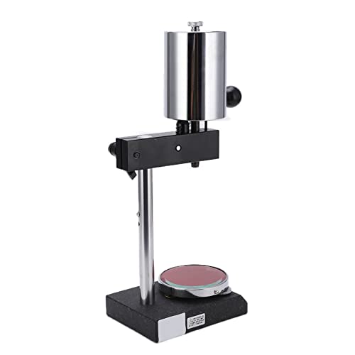 MasYosh SLX D Härte Tester Halterung, Robuster Tragbarer Gummi Härte Ständer mit Schwarzer Marmor Basis und Gehärteter Glas Plattform, für Shore-Durometer-Tests an Gummischwamm Schaum MasYosh SLX D Härte Tester Halterung, Robuster Tragbarer Gummi Härte Ständer mit Schwarzer Marmor Basis und Gehärteter Glas Plattform, für Shore-Durometer-Tests an Gummischwamm Schaum von MasYosh
