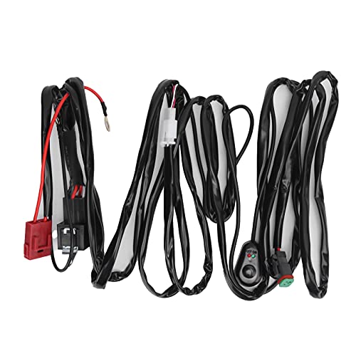 MasYosh Schalter Kabelbaum, 40a 12 V LED -Arbeit Leuchtkabelbaum mit 2 Lichtern Output und IP67 Wasserdicht, für LKW ATV UTV -Auto Motorrad -Bootsanhänger MasYosh Schalter Kabelbaum, 40a 12 V LED -Arbeit Leuchtkabelbaum mit 2 Lichtern Output und IP67 Wasserdicht, für LKW ATV UTV -Auto Motorrad -Bootsanhänger von MasYosh