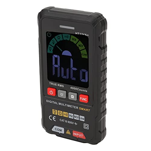 MasYosh Smart Digital Multimeter, Auto -Ranging True RMS -Spannungstester mit Hartem Kunststoffchip und Doppelintegrationsmodus für die Elektrische Parameterdetektion von Schaltungen von MasYosh