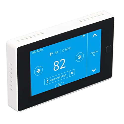 MasYosh Smart WiFi Thermostat, Digitaler Programmierbarer Touchscreen -Temperatur -Controller mit Fernbedienung über Mobile App, Kompatibel für Assistant und Smart Home Systems MasYosh Smart WiFi Thermostat, Digitaler Programmierbarer Touchscreen -Temperatur -Controller mit Fernbedienung über Mobile App, Kompatibel für Assistant und Smart Home Systems von MasYosh