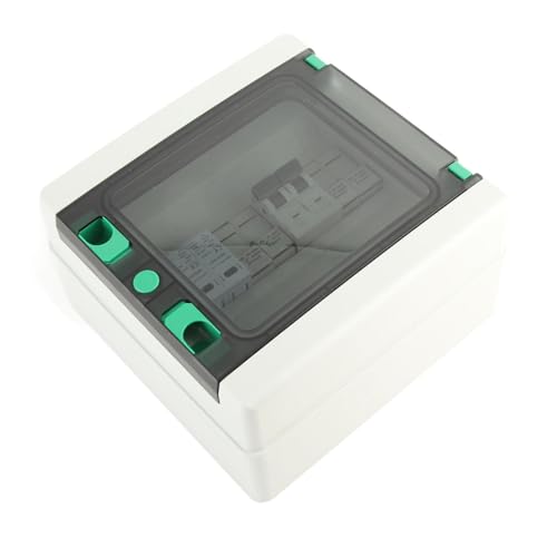MasYosh Solar PV Combiner Box 2 String Thunder -Schutzschalter 2 in 1 Out DC550V IP65 Wasserdicht mit MPPT -Wechselrichter von MasYosh