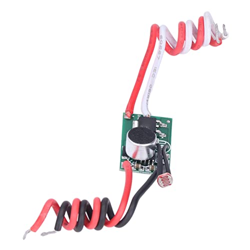MasYosh Sound Control Light Circuit Board, Sprach-und Lichts Teuerung Schalter Panel mit Foto Resitor für 24H Tag Nachtsteuerung, DC3V 30V für Solar Leuchten Garagen Leuchten MasYosh Sound Control Light Circuit Board, Sprach-und Lichts Teuerung Schalter Panel mit Foto Resitor für 24H Tag Nachtsteuerung, DC3V 30V für Solar Leuchten Garagen Leuchten von MasYosh