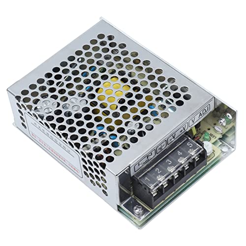 MasYosh Stromversorgungstransformatorschalter, 50W Aluminiumlegierungschale mit Kurzschluss -Überlastschutz für LED -Strip -Lichtüberwachungskamera 3D -Drucker (MS-50-24) von MasYosh