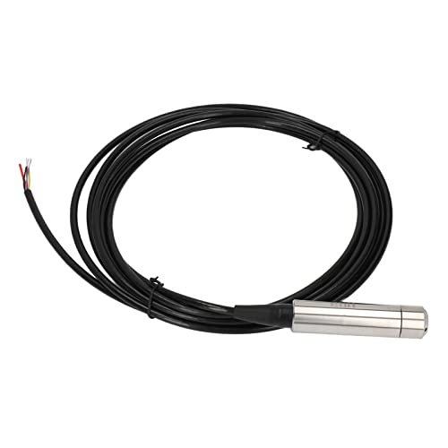 MasYosh T3000 Einwerfen des Typs Flüssigkeitsspiegel -Transmitter Hoher Genauigkeits Wasserspiegel -Sensor 10–30 VDC (10 m/393,7 Zoll Kabel (0–10 m Bereich)) von MasYosh