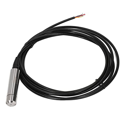 MasYosh T3000 Einwerfen des Typs Flüssigkeitsspiegel -Transmitter Hoher Genauigkeits Wasserspiegel -Sensor 10–30 VDC (8 m/315 Zoll Kabel (0–8 m Reichweite)) von MasYosh