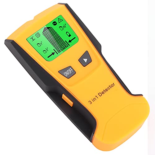 MasYosh TH210 Wand Detektor, 3 in 1 Metalls Canner mit LCD-Display und Akustischer Warnung, Zum Erkennen von Metall Gegenständen und Spannungs Kabel in der Home-Office-Werkstatt MasYosh TH210 Wand Detektor, 3 in 1 Metalls Canner mit LCD-Display und Akustischer Warnung, Zum Erkennen von Metall Gegenständen und Spannungs Kabel in der Home-Office-Werkstatt von MasYosh