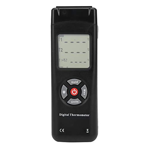 MasYosh TL-TK02 2K-Typ Thermoelement-Sensor-Kontakttyp LCD Digitales Thermoelenthermometer von MasYosh