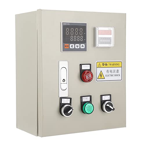 MasYosh Temperatur Kontroll Kasten, Genaues PID Digital-Thermostat Regler mit M6 Gewinde K Typ Thermo, für IR-Ofen-Aushärtung Maschine Kunststoff Maschinen 0 Bis 400 ° C 7,5 KW von MasYosh