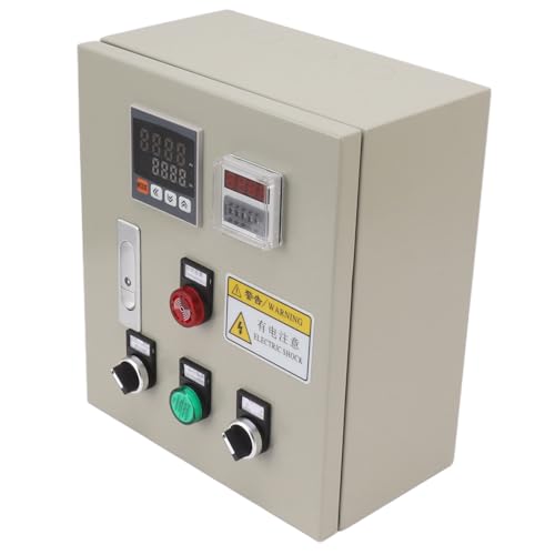 MasYosh Temperaturregelbox, 0 Bis 400 ℃ PID Thermostat Controller mit Thermoelement und Digitalem Display, Zum Aushärtungsmaschinen -Kunststoff -Maschinenofen von MasYosh