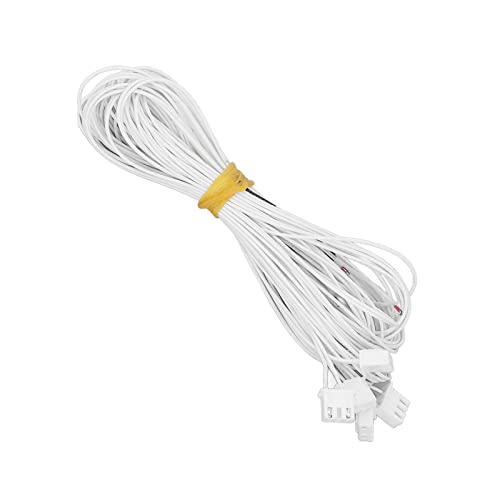 MasYosh Thermistorssensor, 100K 3950 Thermistor -Temperatursensor für 3D -Drucker mit 1 M Kabel, Vorverkabelt für den Heizblock, Geeignet für A8 A6 A2 Ender von MasYosh