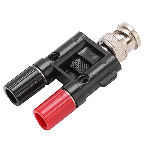 MasYosh U26 BNC Männlich Bis 4 Mm Bindungs ​​-Post -Adapter, Doppeltes Anschlusssäulendesign mit Messing Innerer, für Elektrische Testgeräteteile von MasYosh