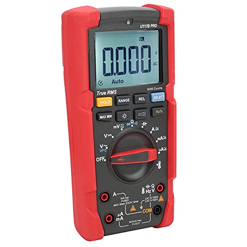 MasYosh UT17B Pro Digital Multimeter, True RMS AC DC -Spannungsstromentester mit LED -Licht und VFC -Funktion, für eine Genaue Messung in Schwach Beleuchteten Bereichen MasYosh UT17B Pro Digital Multimeter, True RMS AC DC -Spannungsstromentester mit LED -Licht und VFC -Funktion, für eine Genaue Messung in Schwach Beleuchteten Bereichen von MasYosh