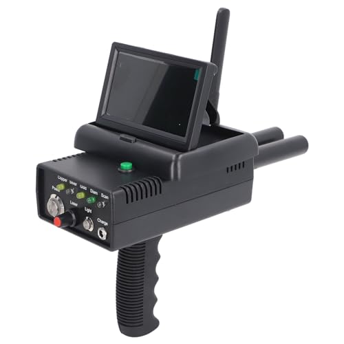 MasYosh Underground Metal Scanner HD LCD Display Outdoor Gold Silber Kupfer Locator (EU -Stecker) von MasYosh