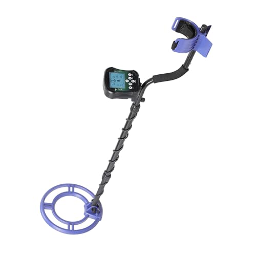 MasYosh Unterirdischer Metalldetektor, 250 Mm Wasserdichtes Suchspulen -LCD -Display Hochempfindlich Gold Silber Kupferscanner mit PP -Funktion, für Schmuckartefakte Münzen Detektion von MasYosh