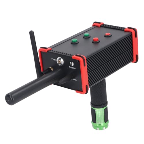 MasYosh Unterirdischer Metalldetektor Hoher Genauigkeit Handheld -Schatzmesser für Gold Silber Kupfer (EU -Stecker) von MasYosh