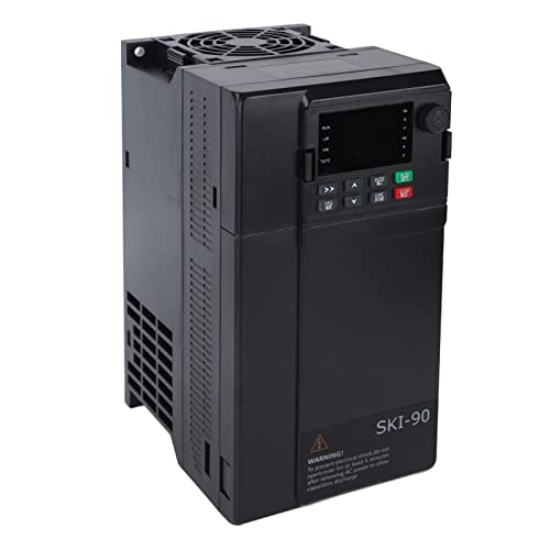 MasYosh Variabler Frequenzantrieb, 7,5-kW-Vektor-Wechselrichter-Motor-Geschwindigkeits-Konverter 3PH AC380V-Eingang AC0-380V-Ausgang mit Digitaler Rohranzeige und IGBT-Modul mit von MasYosh