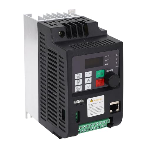 MasYosh Variabler Frequenzantrieb 1,5 KW 7A 1PH Eingang 3PH 0- Ausgangsfrequenzwandler mit PID-Controller von MasYosh