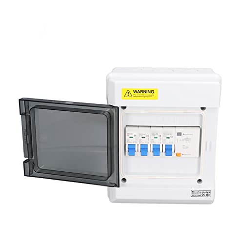 MasYosh Verbrauchereinheiten -Leistungsschalter, 3 -Wege -Sicherungskasten 63A 30 MA RCD+3 MCB 6A 16A 32A 230 V mit Hoher Genauigkeitsleck -Schutz für Garagen Caravans Workshops MasYosh Verbrauchereinheiten -Leistungsschalter, 3 -Wege -Sicherungskasten 63A 30 MA RCD+3 MCB 6A 16A 32A 230 V mit Hoher Genauigkeitsleck -Schutz für Garagen Caravans Workshops von MasYosh