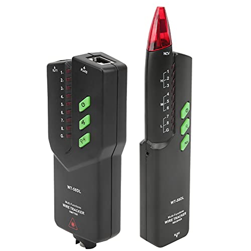 MasYosh WT -58DL 0–300M Netzwerkkabel -Tester Anti -Interferenz Geräuschloser POE Multifunktional Drahtverfolger mit Rotem Lichtstift von MasYosh