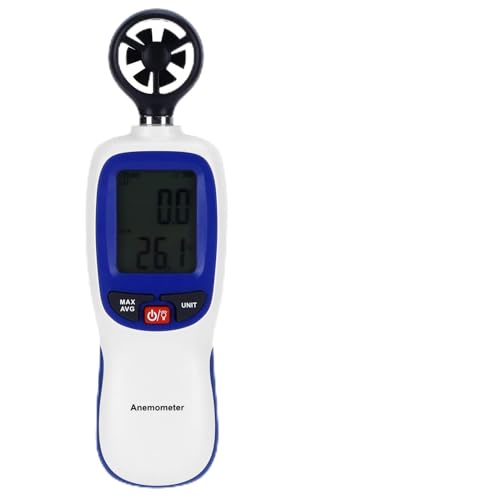 MasYosh WT82B Digitales Anemometer, Windgeschwindigkeitsmesser mit LCD -Hintergrundbeleuchtung und Datenspeicherung für die Messung der Windgeschwindigkeitstemperatur MasYosh WT82B Digitales Anemometer, Windgeschwindigkeitsmesser mit LCD -Hintergrundbeleuchtung und Datenspeicherung für die Messung der Windgeschwindigkeitstemperatur von MasYosh