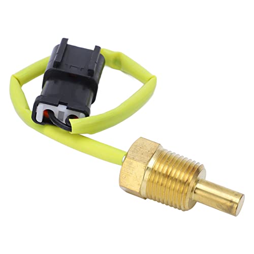 MasYosh Wassertemperatursensor 7861 92 3380, Messingkonstruktion für Harte Umgebungen mit Einfacher Installation für 6D102 PC200 6 PC220 6 PC120 6 4D102 Bagger von MasYosh