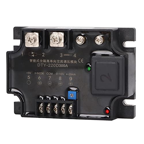 MasYosh Wechselstromspannungsreglermodul Einphase Voll Isoliert 4-20 MA DC 0‑5V 0–10 V zu AC 220V Netzteilmodul von MasYosh