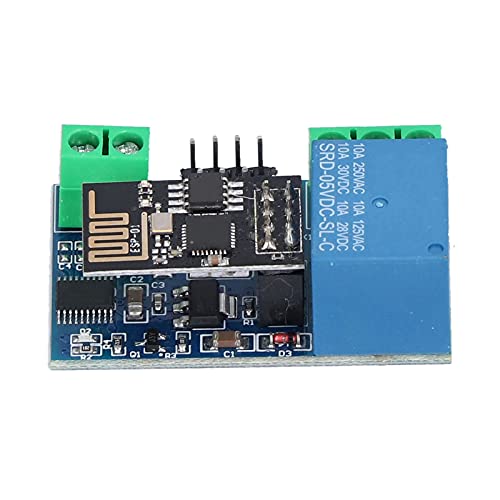 MasYosh WiFi -Relaismodul, Onboard Wireless Control Switch mit Mobiler App -Fernbedienung, 5V 10A Relais für Smart -Home -Automatisierungssystem von MasYosh