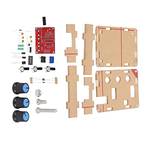 MasYosh XR2206 Signalgenerator Hohe Genauigkeit Square Sinus Dreieck Kit Funktion Generator (Verstreute Teile + Schale) von MasYosh