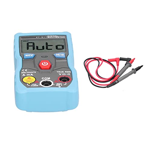 MasYosh ZT-S1 Digitaler Multimeter, Tragbarer Mini-AC-DC-Spannungsstromwiderstandstester mit LCD-Hintergrundbeleuchtung Taschenlampe TRUE RMS, für Laboratories Factories Home Use MasYosh ZT-S1 Digitaler Multimeter, Tragbarer Mini-AC-DC-Spannungsstromwiderstandstester mit LCD-Hintergrundbeleuchtung Taschenlampe TRUE RMS, für Laboratories Factories Home Use von MasYosh
