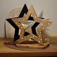 Led Lichtstern | Weihnachten Stern Zum Beleuchten Led-Licht 3D-Druck von MasabiDesign