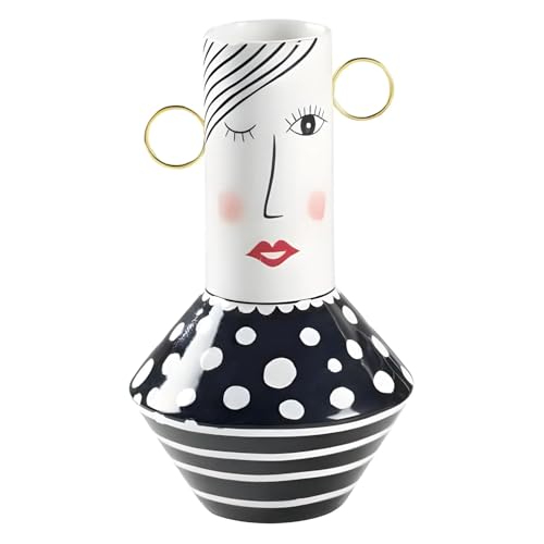 Mascagni Casa – Vase aus Keramik mit weiblicher Figur, Höhe 26 cm von Mascagni