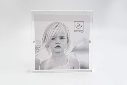 Mascagni M215 Bilderrahmen, Acryl, 15 x 15 cm, transparent von Mascagni