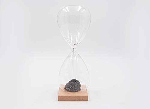 Mascagni Magnetische Sanduhr H24 cm Basis Holz Buche Eiche Sand/Grau Mascagni Magnetische Sanduhr H24 cm Basis Holz Buche Eiche Sand/Grau von Mascagni