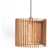 Lampe Aus Kirschholz | Massivholz Leuchte Hängelampe Pendelleuchte Manila M Ideal Für Wohnzimmer, Esszimmer Und Büros von Maschd