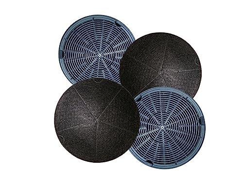 4 Original Maschinen Teufel Aktivkohlefilter Kohlefilter Filter passend für GZD0162 von Maschinen Teufel