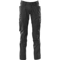 Arbeitshose Stretch Zones 18579 leichte Bundhose mit Cordura Knietaschen, Farbe: Schwarz - 09, Größe: 62 - Mascot von Mascot
