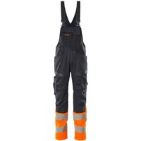 Latzhose 19669-236-01014 Gr. 90C62 schwarzblau/hi-vis orange - Mascot von Mascot
