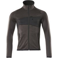 Mascot® Accelerate Fleecepullover mit Reißverschluss Dunkelanthrazit/Schwarz M von Mascot