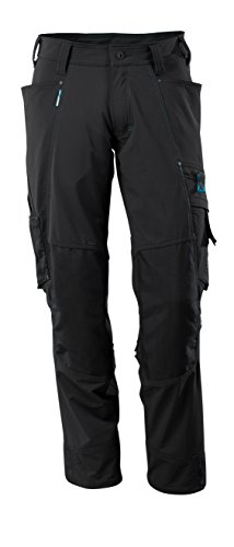 Mascot 17179-311 Bundhose "Stretch" - Advanced, Schwarz, 82C62 von Mascot