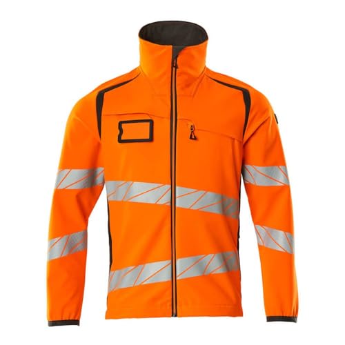 Mascot 19002-143-1418 Accelerate Safe Moderne Passform Atmungsaktiv Soft Shell Jacke, Winddicht und Wasserabweisend, Hi-Vis Orange/Dunkelanthrazit, L Größe Mascot 19002-143-1418 Accelerate Safe Moderne Passform Atmungsaktiv Soft Shell Jacke, Winddicht und Wasserabweisend, Hi-Vis Orange/Dunkelanthrazit, L Größe von Mascot