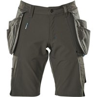 Mascot Advanced Shorts mit abnehmbaren Hängetaschen Gr. 46 dunkelanthrazit von Mascot
