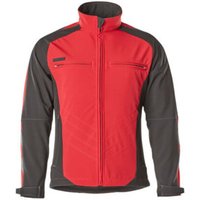 Mascot Dresden Soft Shell Jacke Größe S, rot/schwarz von Mascot