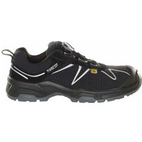 Mascot FOOTWEAR FLEX Sicherheitshalbschuh F0122 S3 ESD DGUV W10 Gr. 42 schwarz/silber - schwarz/silber von Mascot