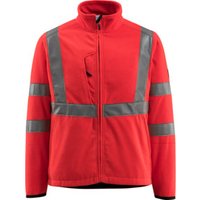 Mascot Fleecejacke Mildura hi-vis rot Größe 2XL von Mascot