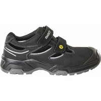 Mascot Footwear Flex Sicherheitssandale F0100-910 S1P ESD SRC DGUV 10 Gr. 42 schwarz/silber - schwarz/silber von Mascot