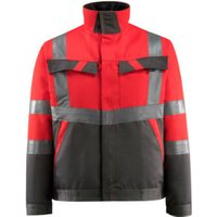 Mascot Forster Arbeitsjacke Größe 3XL, hi-vis rot/dunkelanthrazit von Mascot