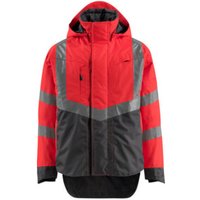 Mascot Harlow Jacke Größe 2XL, hi-vis rot/dunkelanthrazit von Mascot