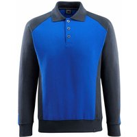 Mascot - Polo-Sweatshirt magdeburg unique langarm 50610 Gr. xs kornblau/schwarzblau von Mascot