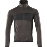 Accelerate Fleecepullover 18003 Sweatshirt Strickpullover Arbeitspullover, Farbe: Dunkelanthrazit/Schwarz - 1809, Größe: m - Mascot von Mascot