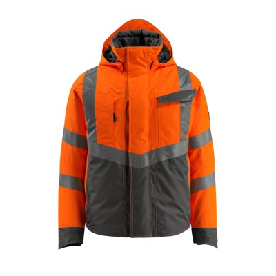 Pilotjacke Hastings 15535-231-1418, orange/dunkelanthrazit, Größe S von Mascot